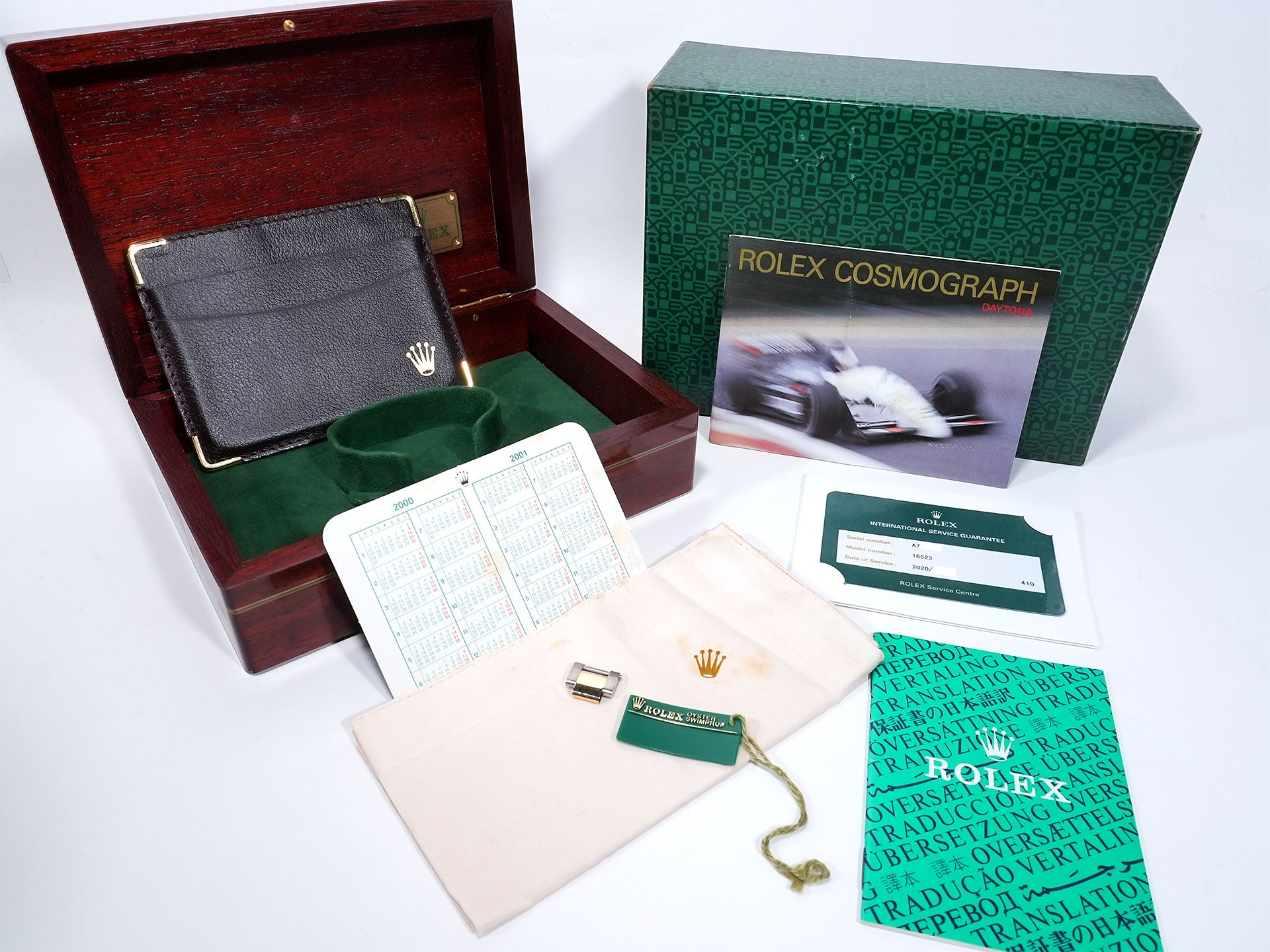 Rolex Daytona El Primero Ref. 16523 Stainless Steel/Yellow Gold Gray Dial Used gnx9oaz5