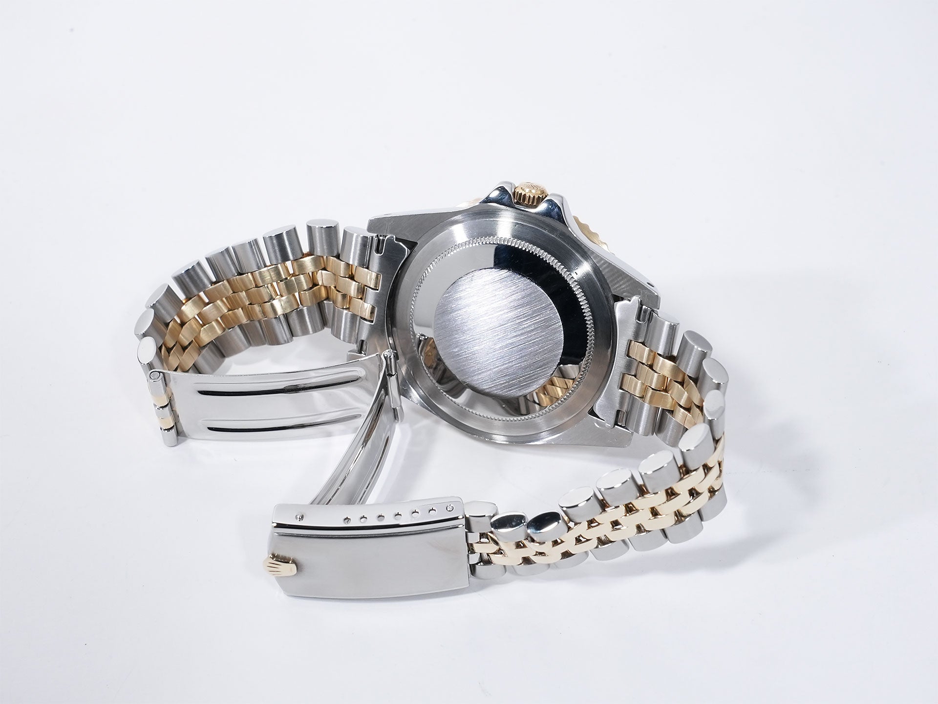 ロレックス GMTマスター Ref.1675/3 ステンレススチール/イエローゴールド ブラウン文字盤 ジュビリーブレスレット 中古 ixxqst4p