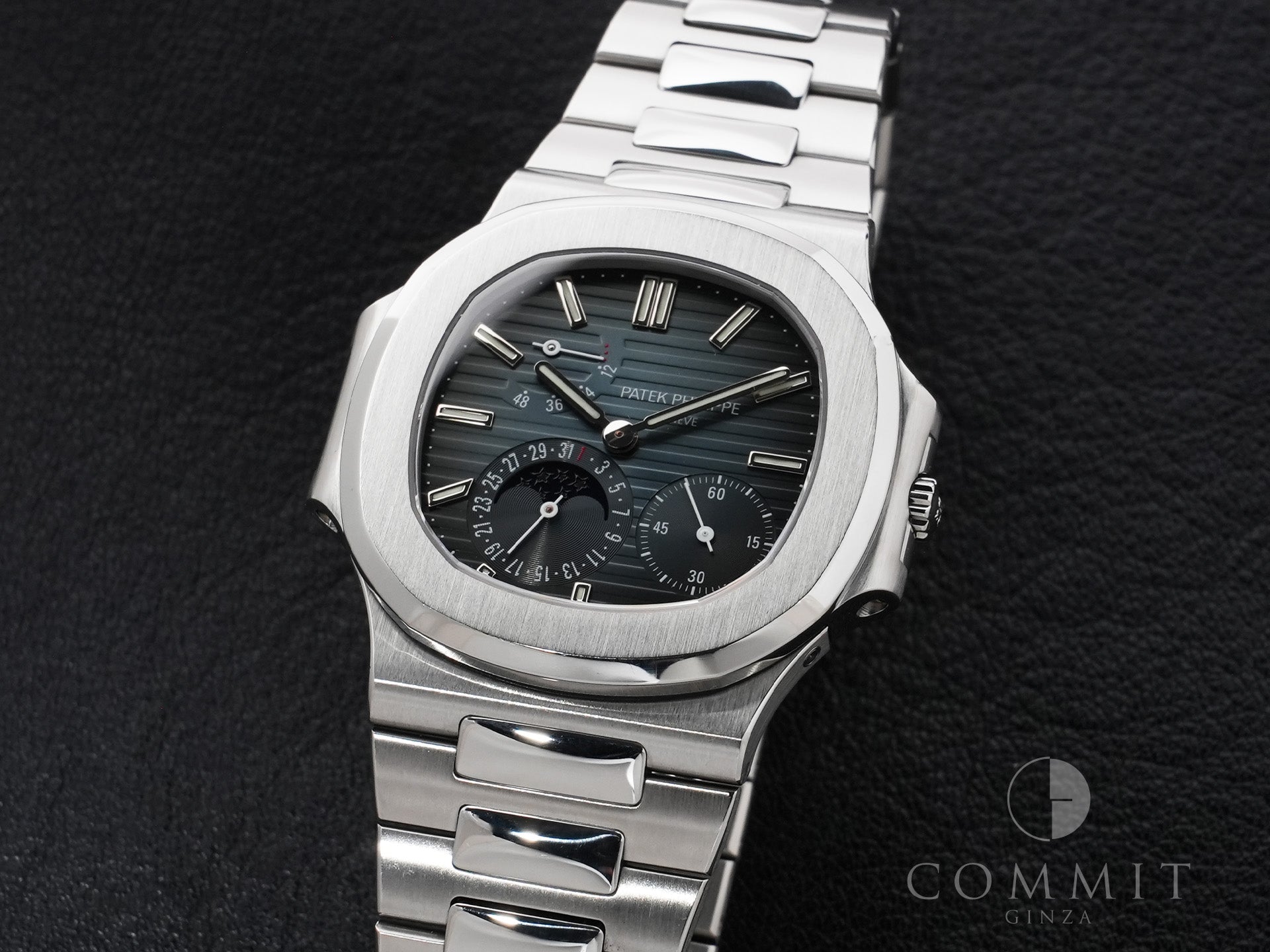 パテックフィリップ ノーチラス プチコンプリケーション Ref.3712/1A-001 ステンレススチール ブルー文字盤 中古 h5ct9f7x