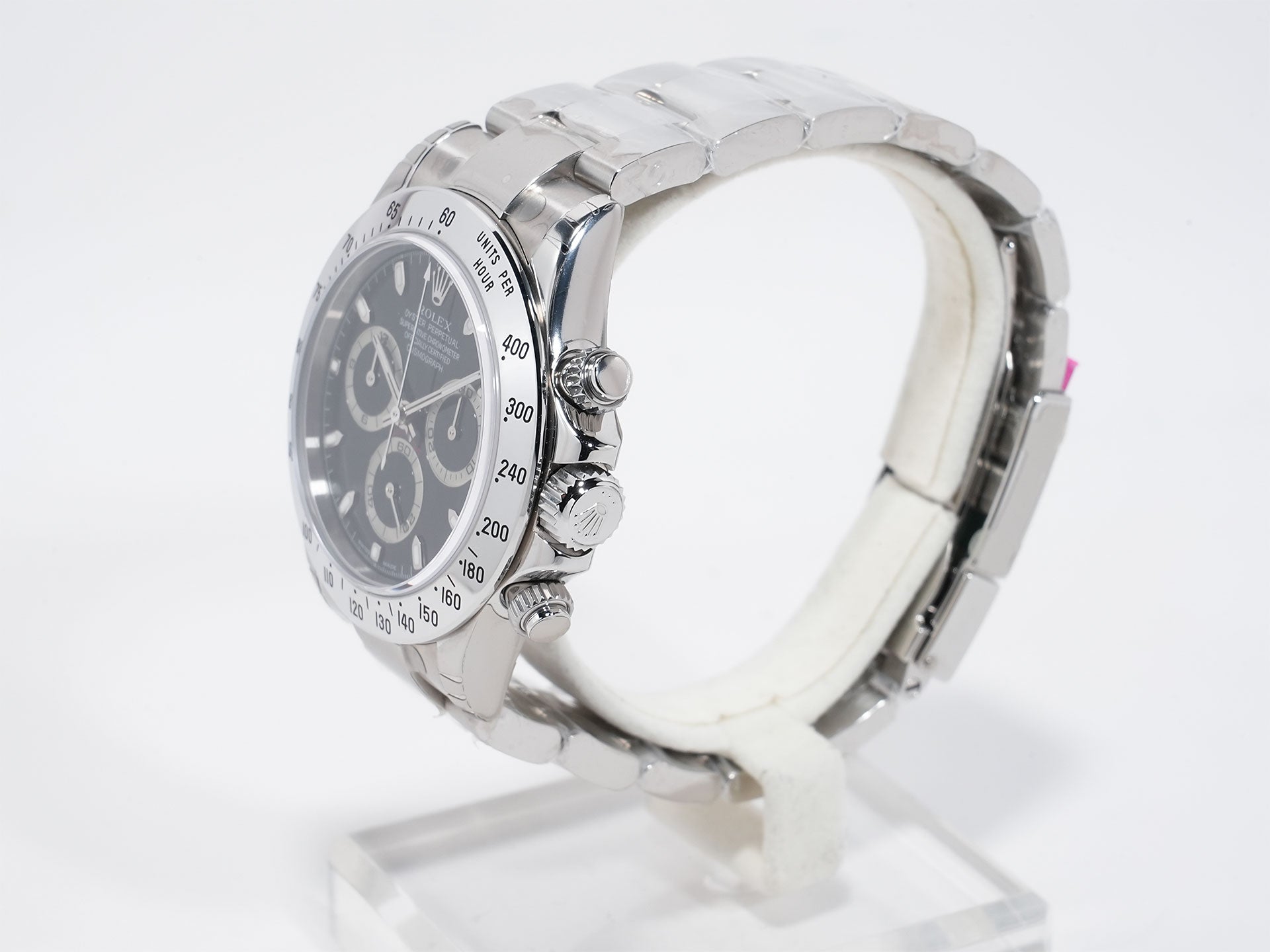 Rolex Daytona Ref. 116520 Stainless Steel Black Dial Deadstock qng7nqo5