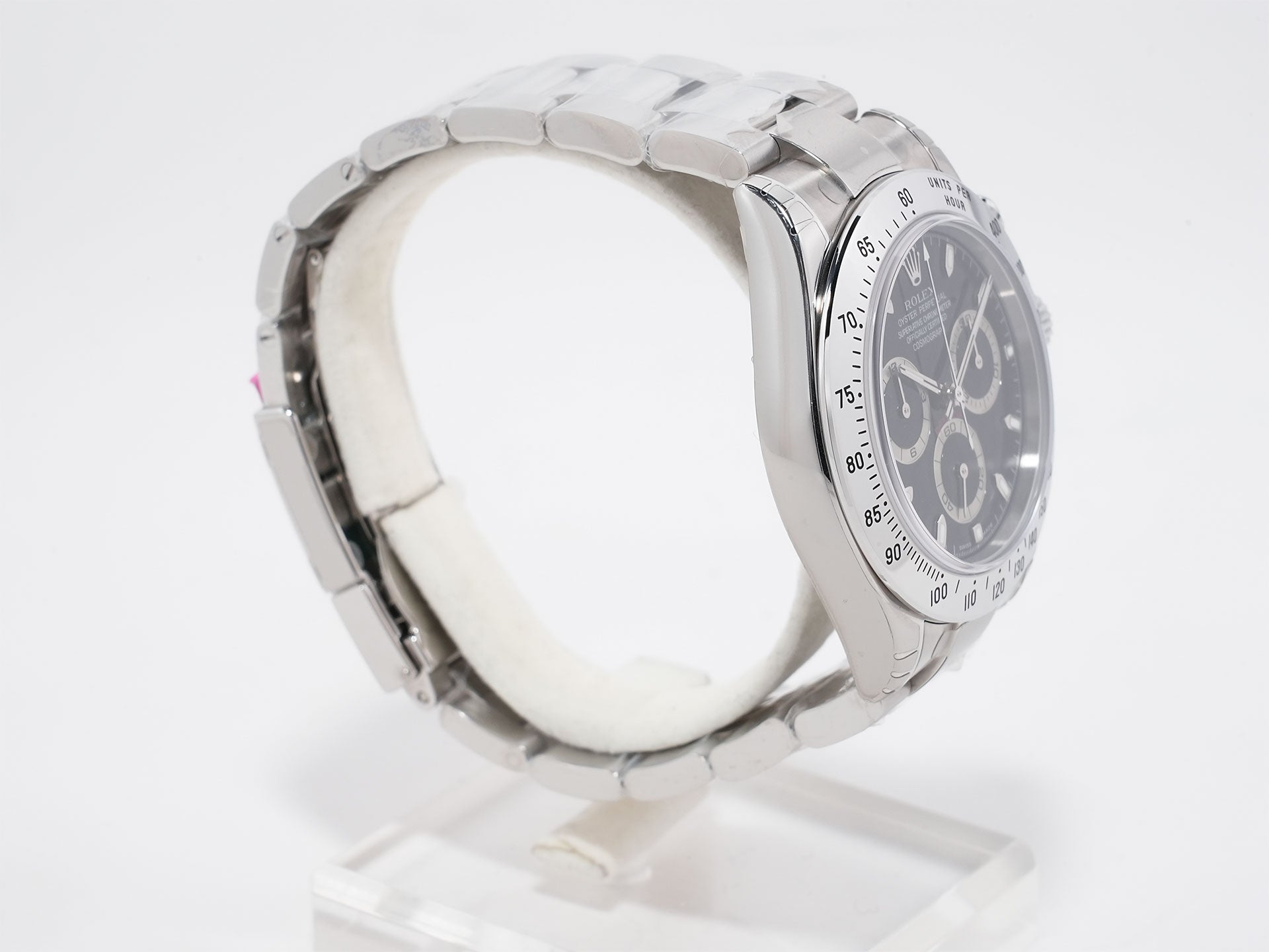 Rolex Daytona Ref. 116520 Stainless Steel Black Dial Deadstock qng7nqo5