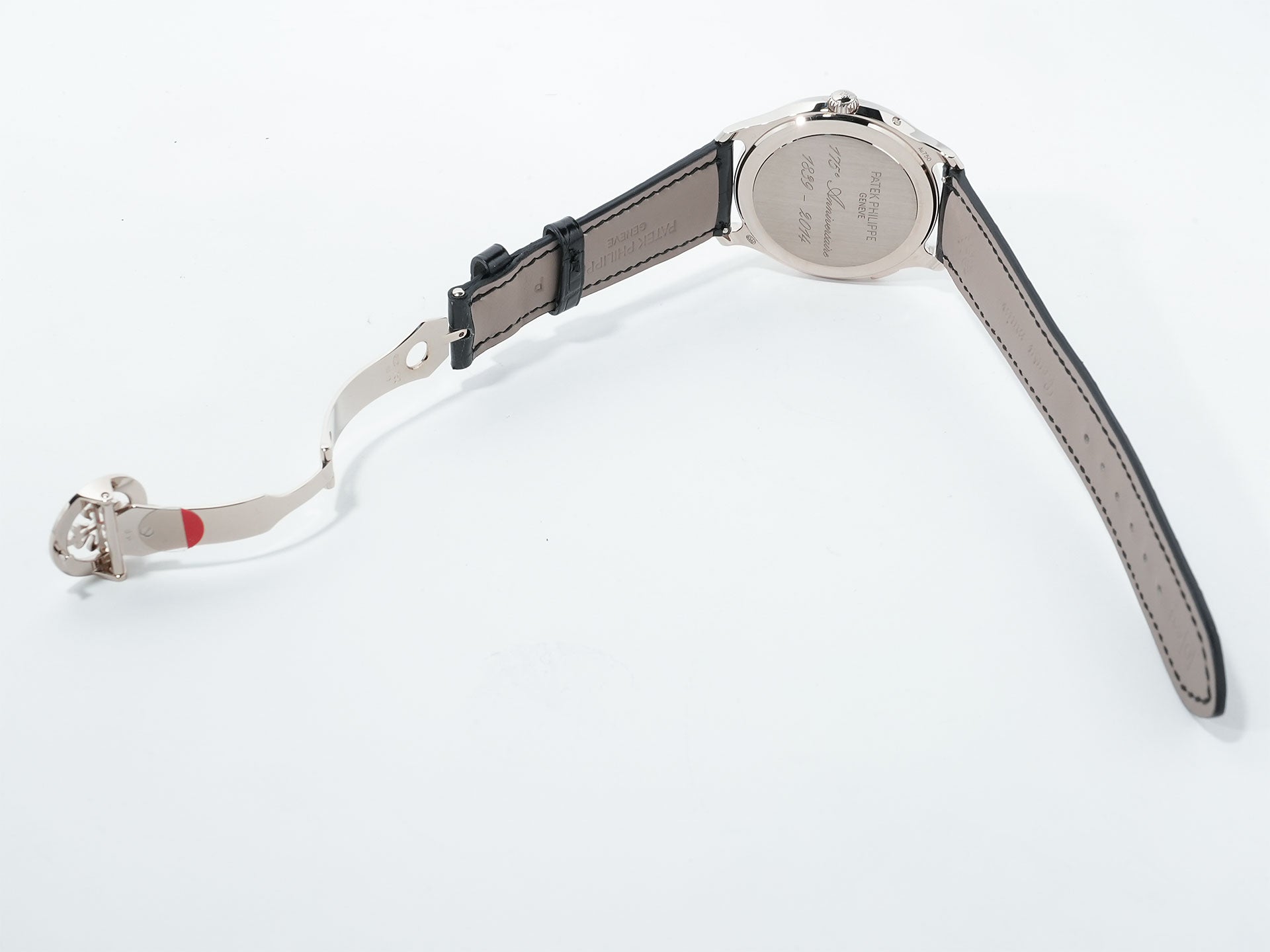 パテックフィリップ コンプリケーション ワールドタイム ムーンフェイズ Ref.5575G-001 ホワイトゴールド ブラック文字盤 未使用 bpz635oi