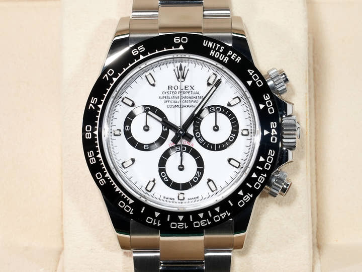 ロレックス デイトナ Ref.116500LN ステンレススチール ホワイト文字盤 美中古 jwn9vyuf