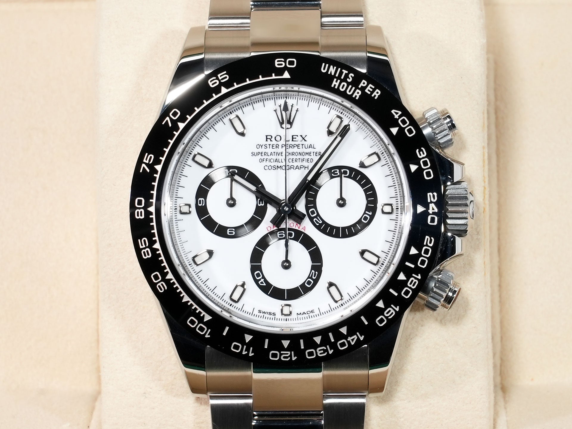 ロレックス デイトナ Ref.116500LN ステンレススチール ホワイト文字盤 美中古 jwn9vyuf