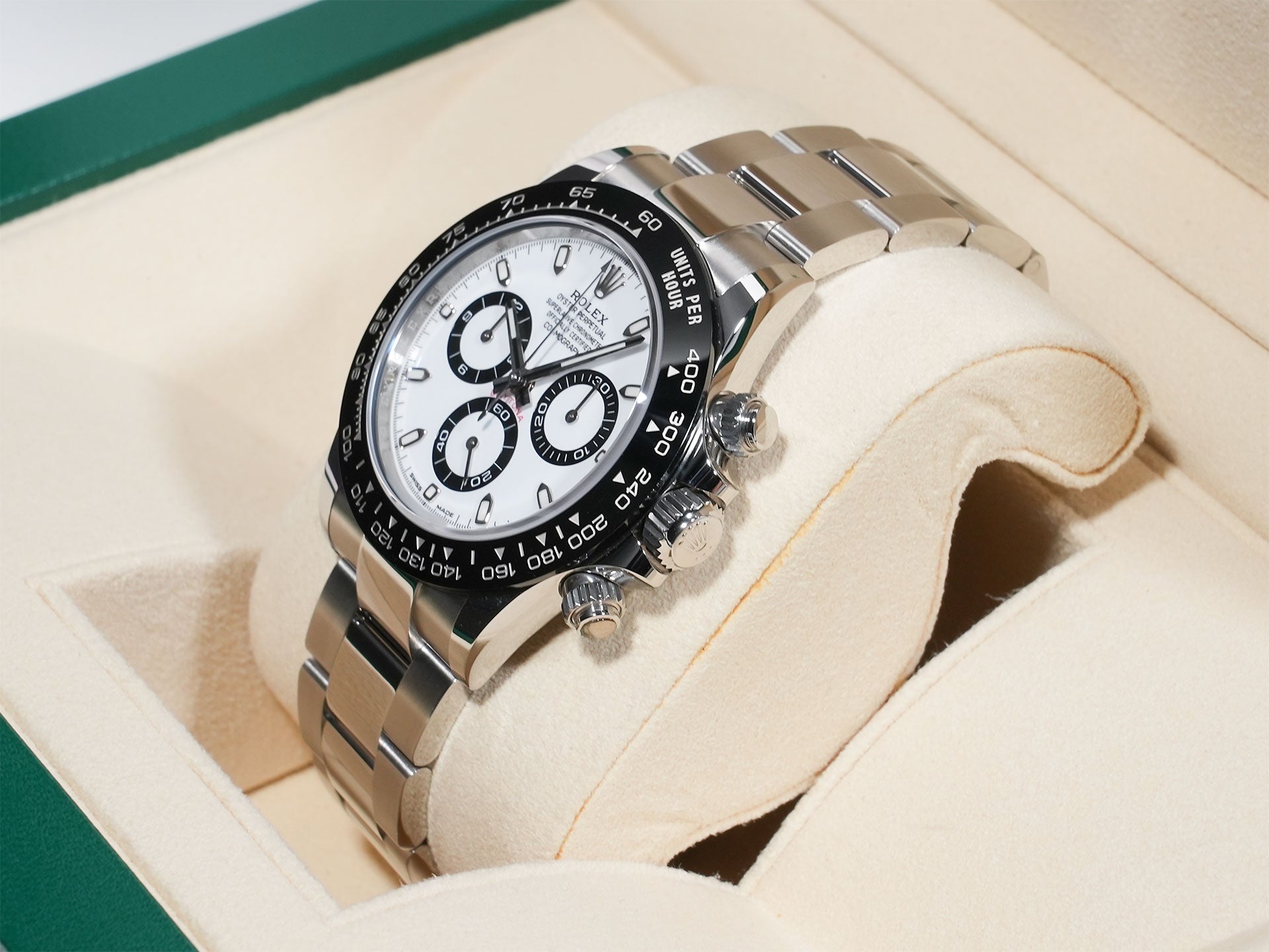 ロレックス デイトナ Ref.116500LN ステンレススチール ホワイト文字盤 美中古 jwn9vyuf