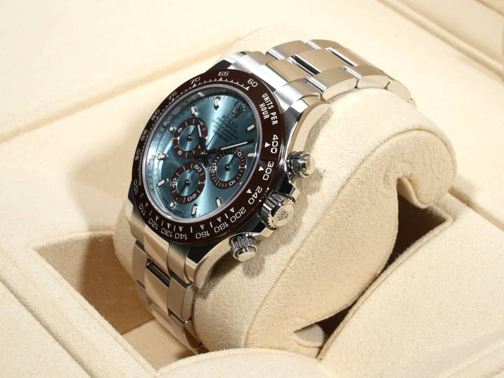 Rolex Daytona Ref. 116506 Platinum Ice Blue Dial Excellent Used Condition x6nc4ab8