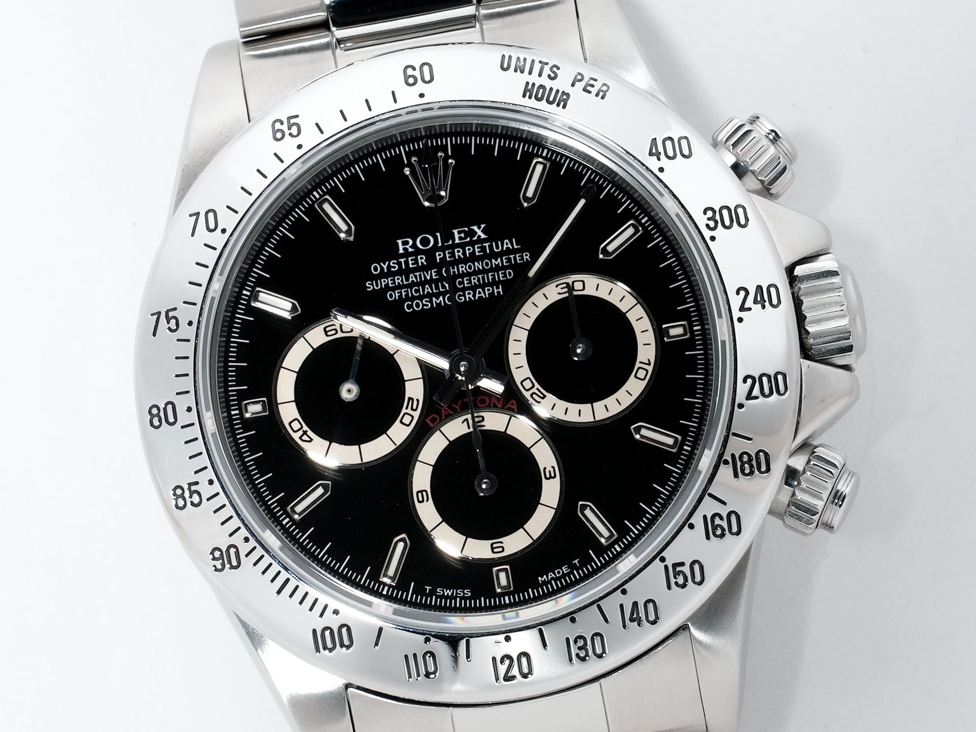 ROLEX Daytona El Primero Ref. 16520 Stainless Steel Black Dial Used 2dqzpdbi