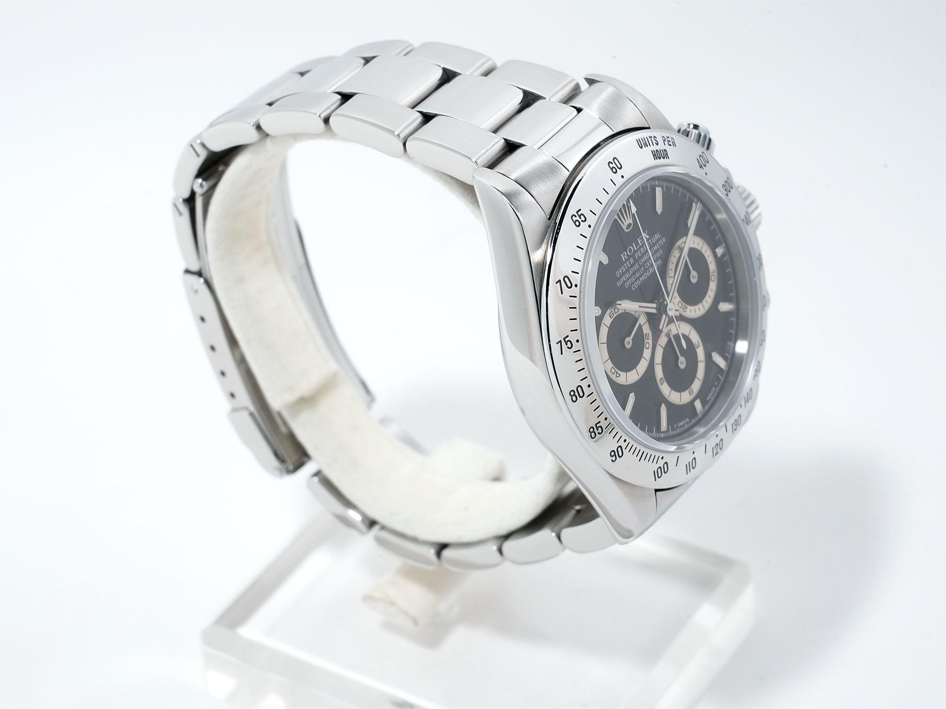 ROLEX Daytona El Primero Ref. 16520 Stainless Steel Black Dial Used 2dqzpdbi