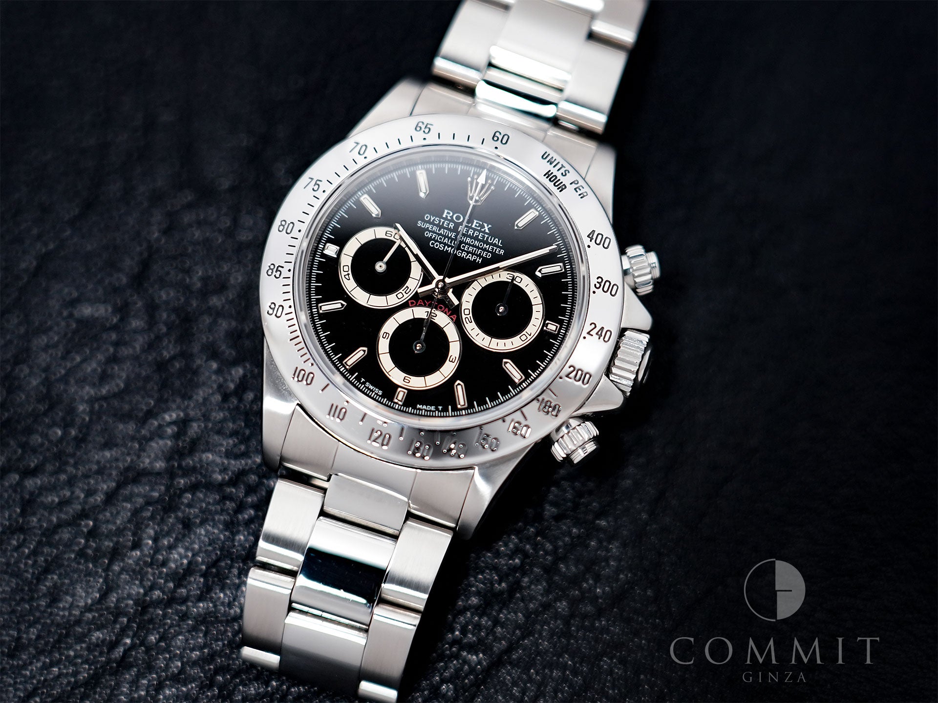 ROLEX Daytona El Primero Ref. 16520 Stainless Steel Black Dial Used 2dqzpdbi