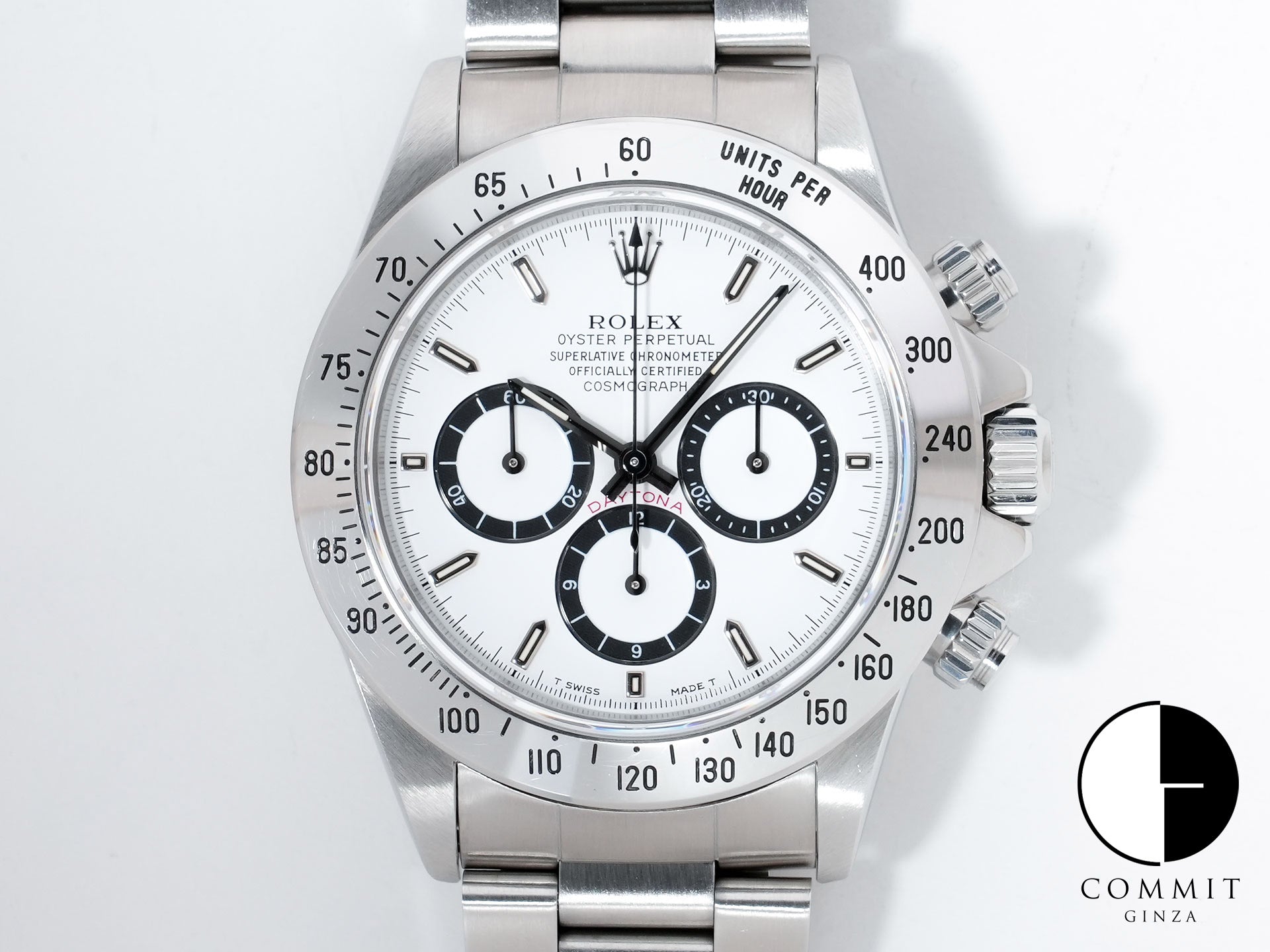 ロレックス デイトナ エルプリメロ Ref.16520 ステンレススチール ホワイト文字盤 中古 3564g4ny