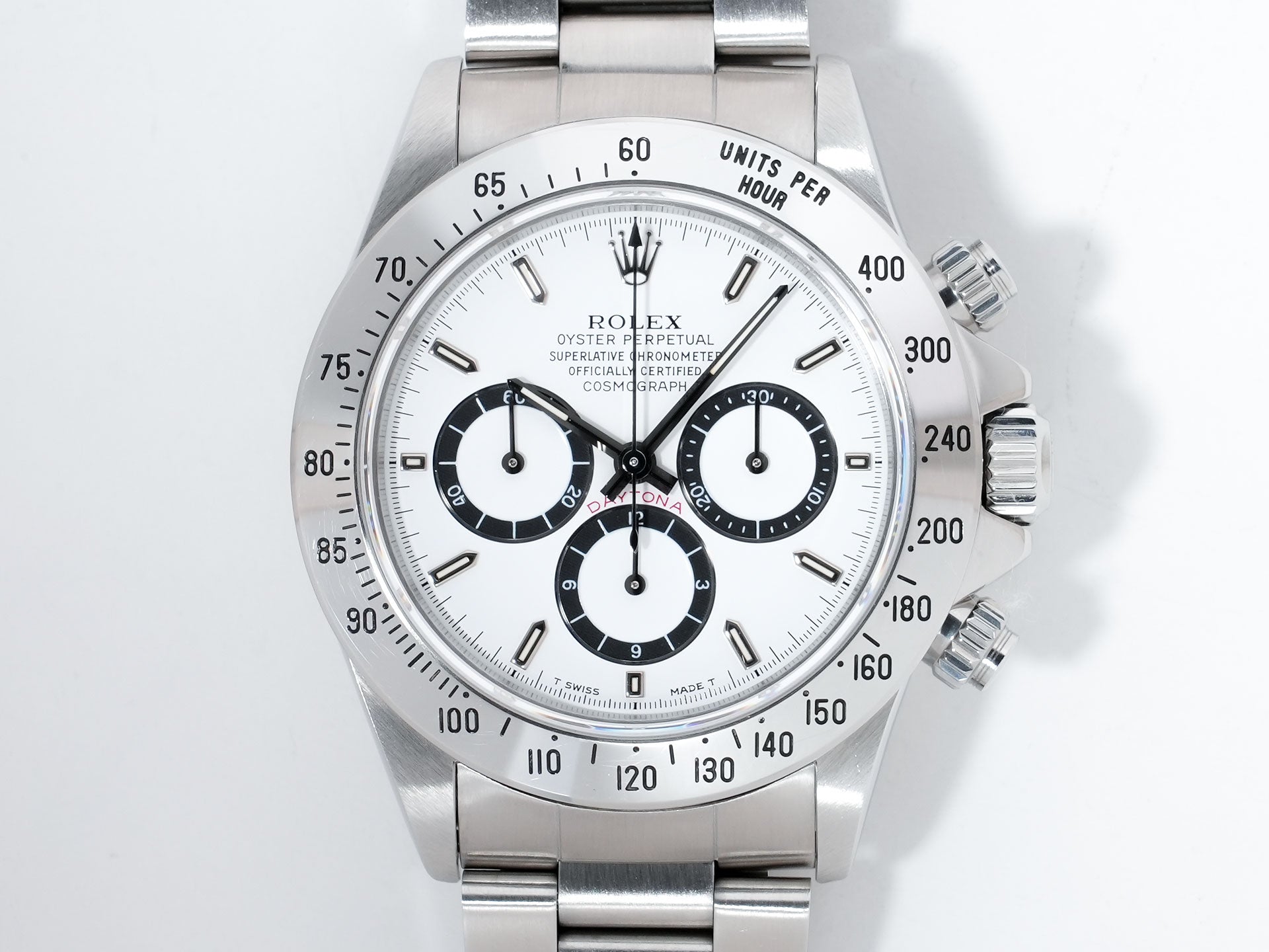 ロレックス デイトナ エルプリメロ Ref.16520 ステンレススチール ホワイト文字盤 中古 3564g4ny