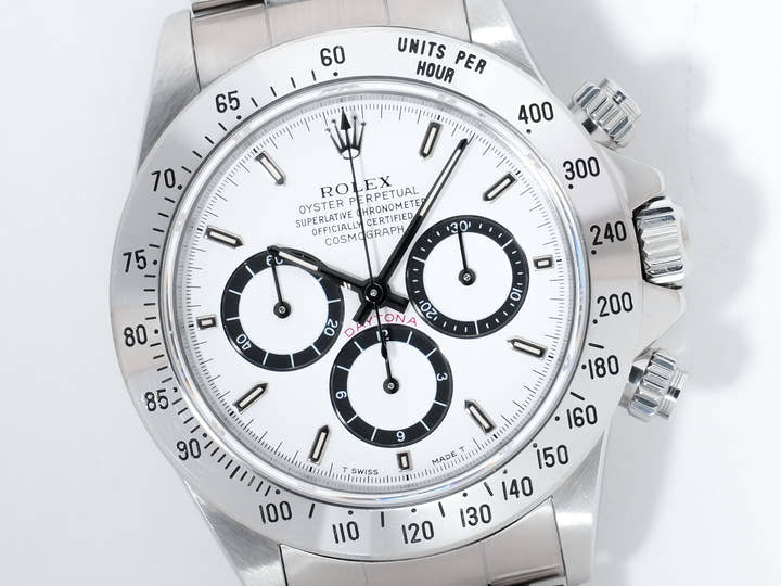 ロレックス デイトナ エルプリメロ Ref.16520 ステンレススチール ホワイト文字盤 中古 3564g4ny