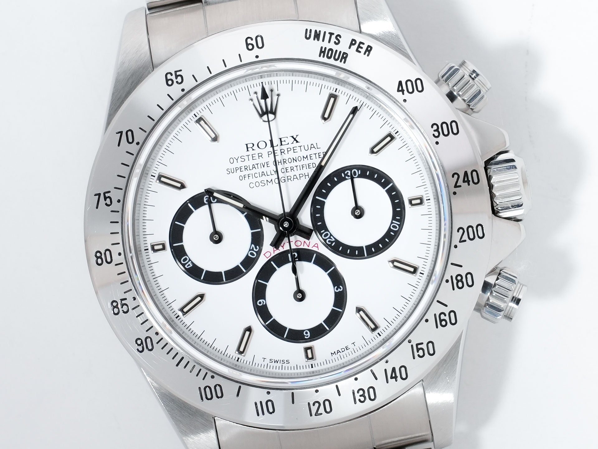 ロレックス デイトナ エルプリメロ Ref.16520 ステンレススチール ホワイト文字盤 中古 3564g4ny