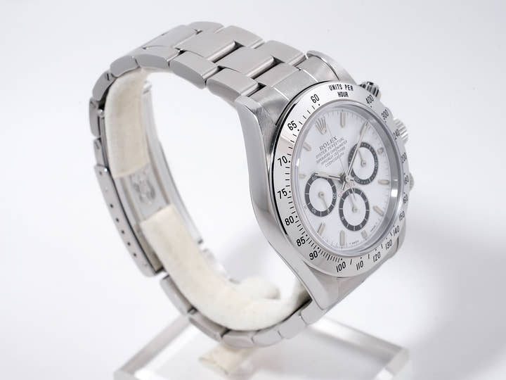 ロレックス デイトナ エルプリメロ Ref.16520 ステンレススチール ホワイト文字盤 中古 3564g4ny