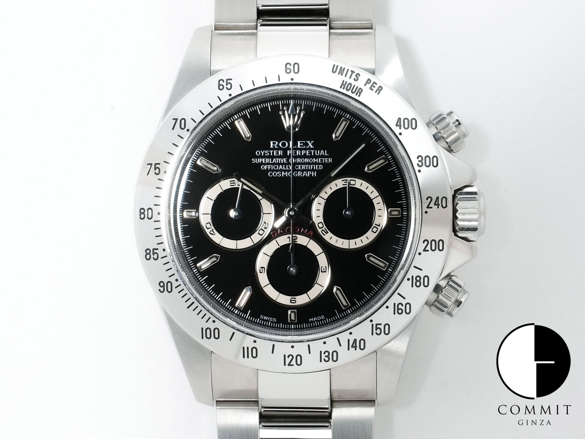 ロレックス デイトナ エルプリメロ Ref.16520 ステンレススチール ブラック文字盤 中古 b9czn8e4