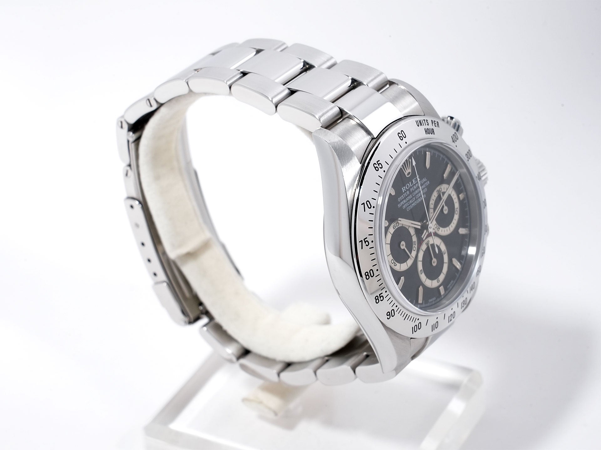 Rolex Daytona El Primero Ref. 16520 Stainless Steel Black Dial Used b9czn8e4