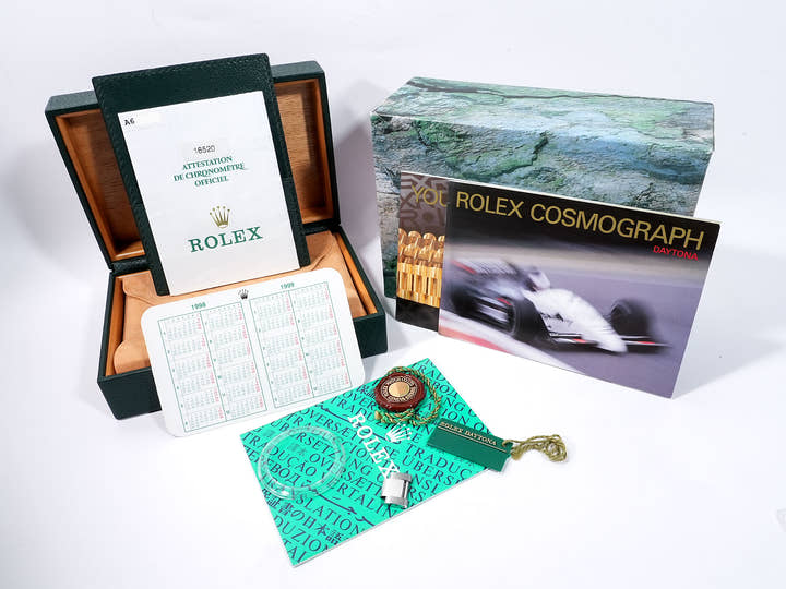 Rolex Daytona El Primero Ref. 16520 Stainless Steel Black Dial Used b9czn8e4