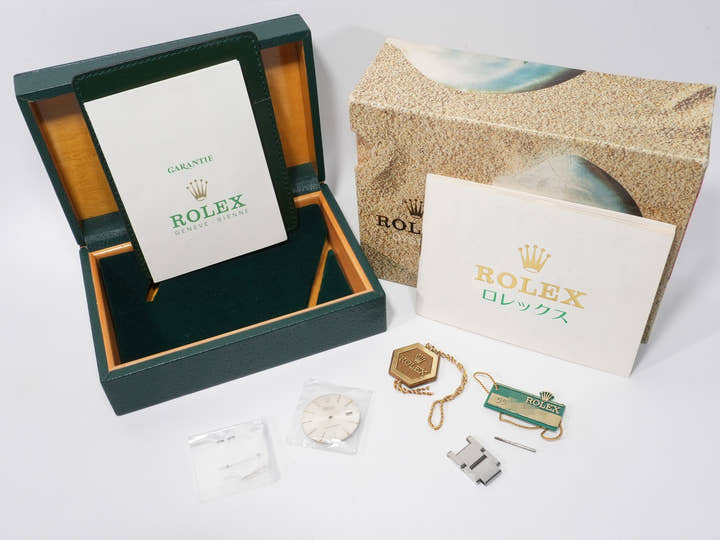 ロレックス デイトジャスト オイスタークォーツ Ref.17000 ステンレススチール ブラック文字盤 オイスターブレスレット 中古 efqa8wce