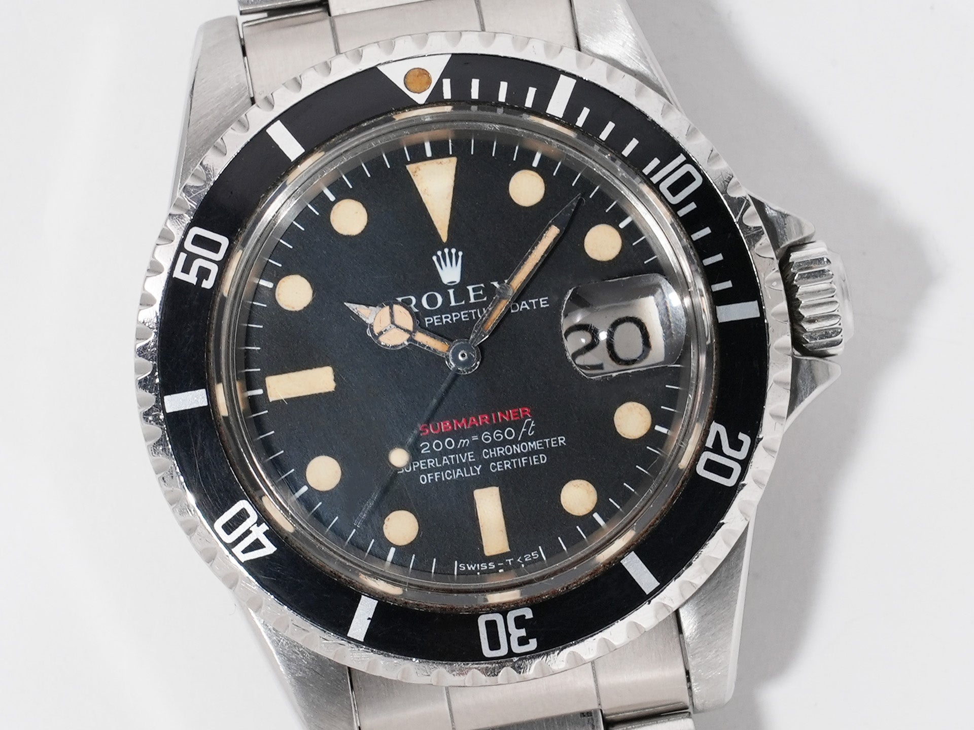 ロレックス サブマリーナー デイト Ref.1680 ステンレススチール ブラック文字盤 中古 2erpkcrb