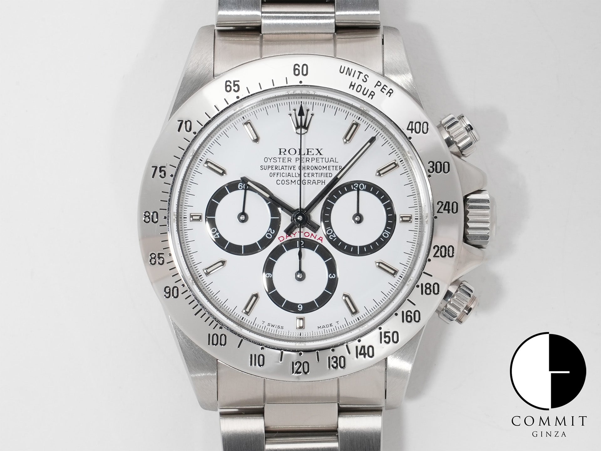 ロレックス デイトナ エルプリメロ Ref.16520 ステンレススチール ホワイト文字盤 中古 zumpcy62