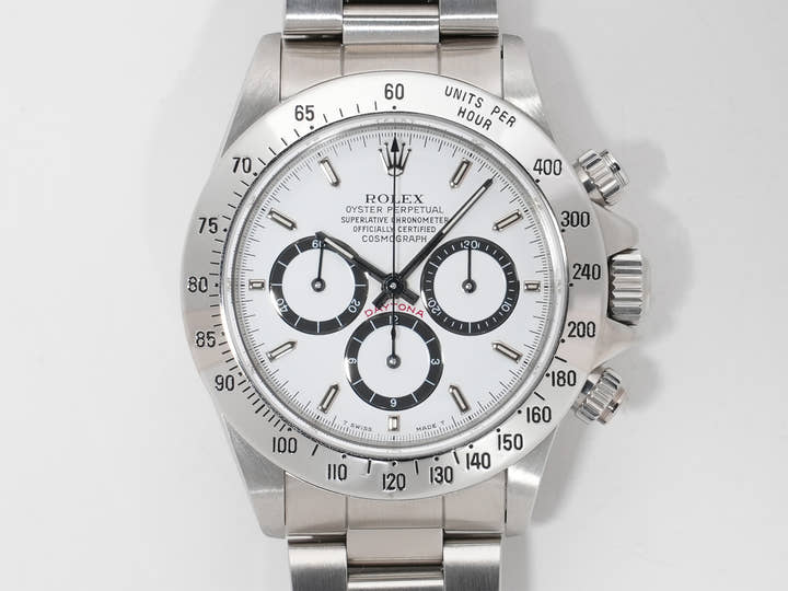 ロレックス デイトナ エルプリメロ Ref.16520 ステンレススチール ホワイト文字盤 中古 zumpcy62