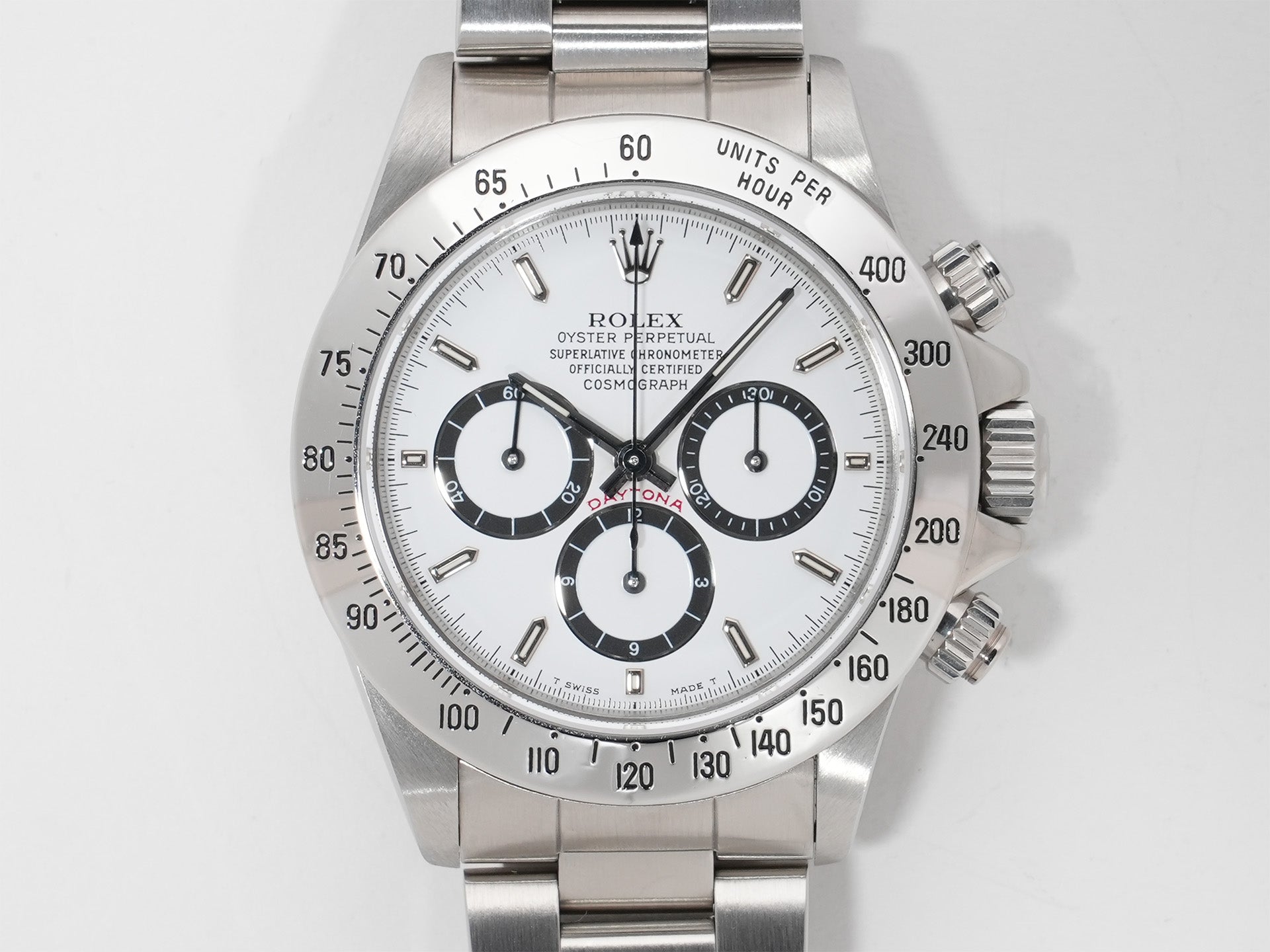 ロレックス デイトナ エルプリメロ Ref.16520 ステンレススチール ホワイト文字盤 中古 zumpcy62