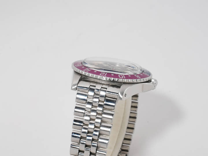 ロレックス GMTマスター Ref.1675 ステンレススチール ブラック文字盤 ジュビリーブレスレット 中古 yvpbvkoi