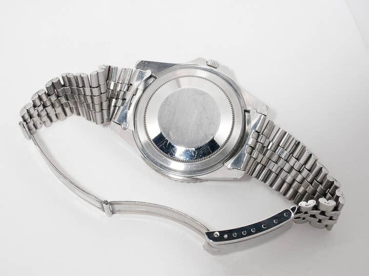 ロレックス GMTマスター Ref.1675 ステンレススチール ブラック文字盤 ジュビリーブレスレット 中古 yvpbvkoi