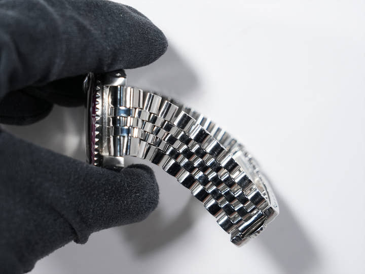 ロレックス GMTマスター Ref.1675 ステンレススチール ブラック文字盤 ジュビリーブレスレット 中古 yvpbvkoi