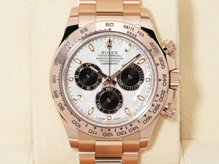 ロレックス デイトナ Ref.116505 エバーローズゴールド メテオライト文字盤 美中古 5mcjw93v