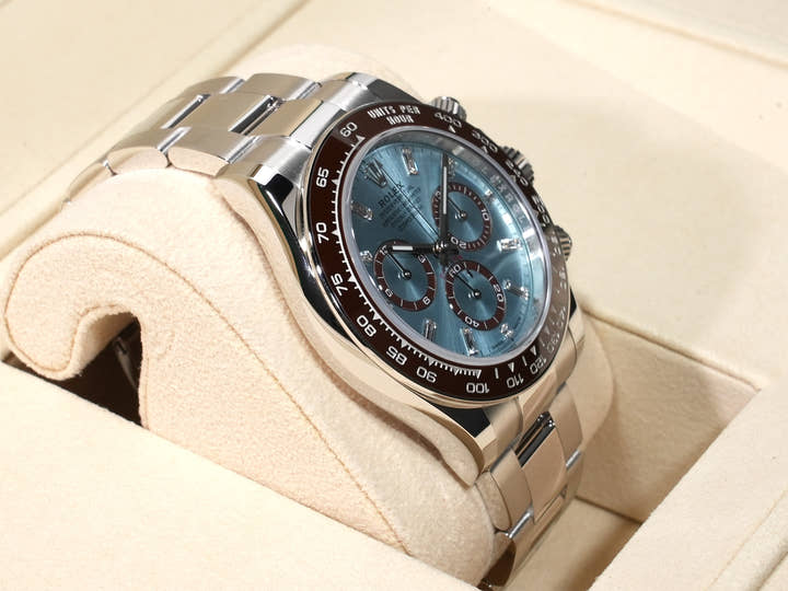 ロレックス デイトナ Ref.126506A プラチナ アイスブルーx11Pダイヤ文字盤 未使用 efmx6aj9