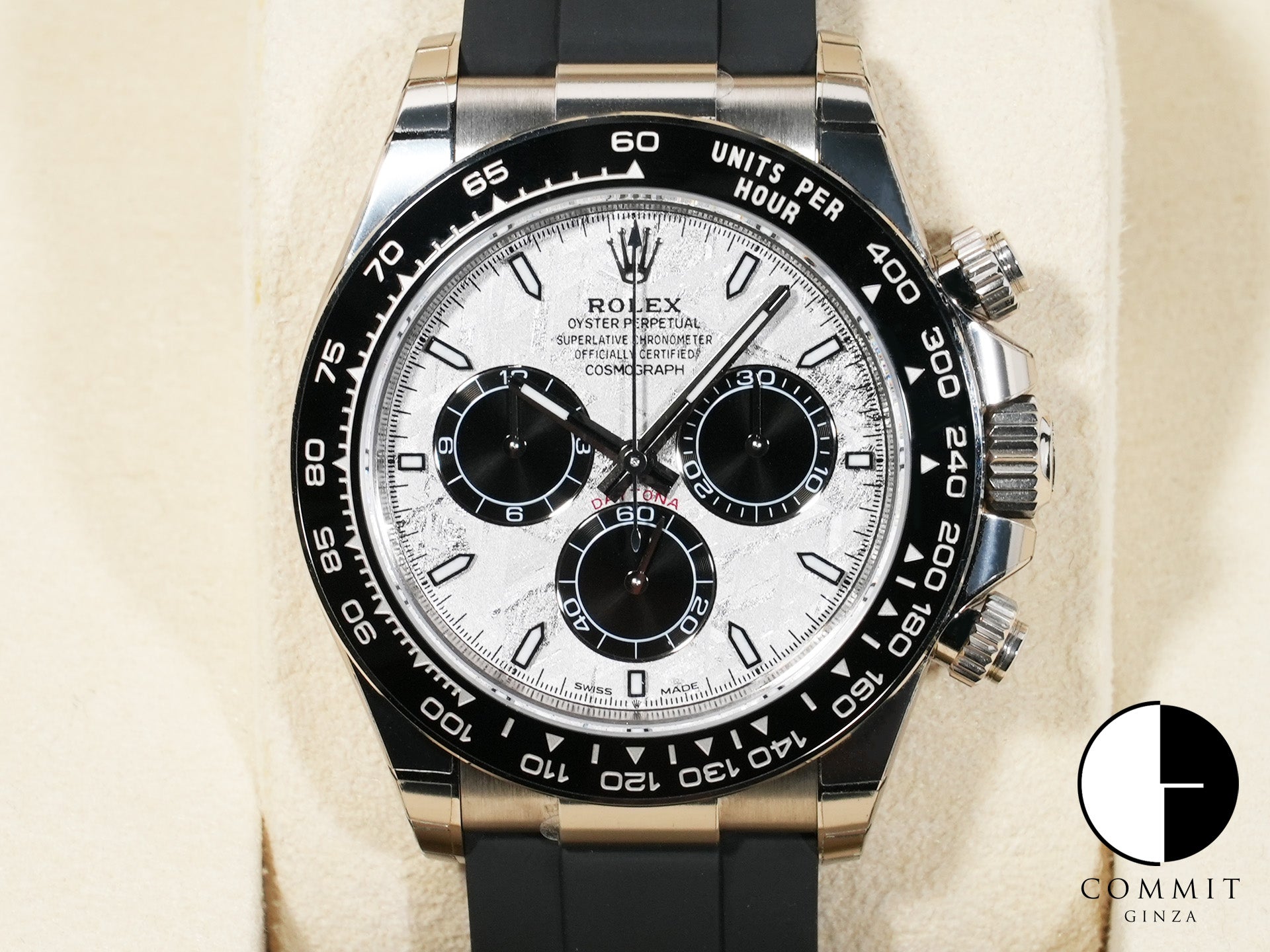 ロレックス デイトナ Ref.126519LN ホワイトゴールド メテオライト文字盤 未使用 7byyjqva