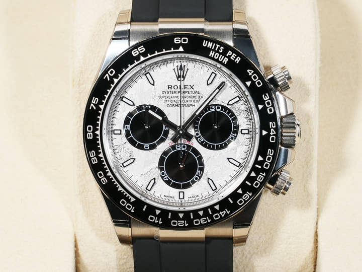 ロレックス デイトナ Ref.126519LN ホワイトゴールド メテオライト文字盤 未使用 7byyjqva