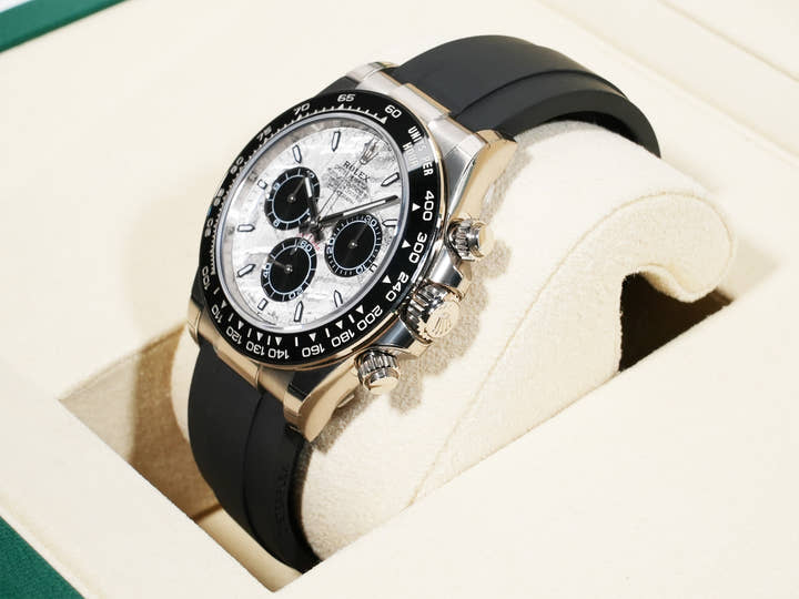 ロレックス デイトナ Ref.126519LN ホワイトゴールド メテオライト文字盤 未使用 7byyjqva