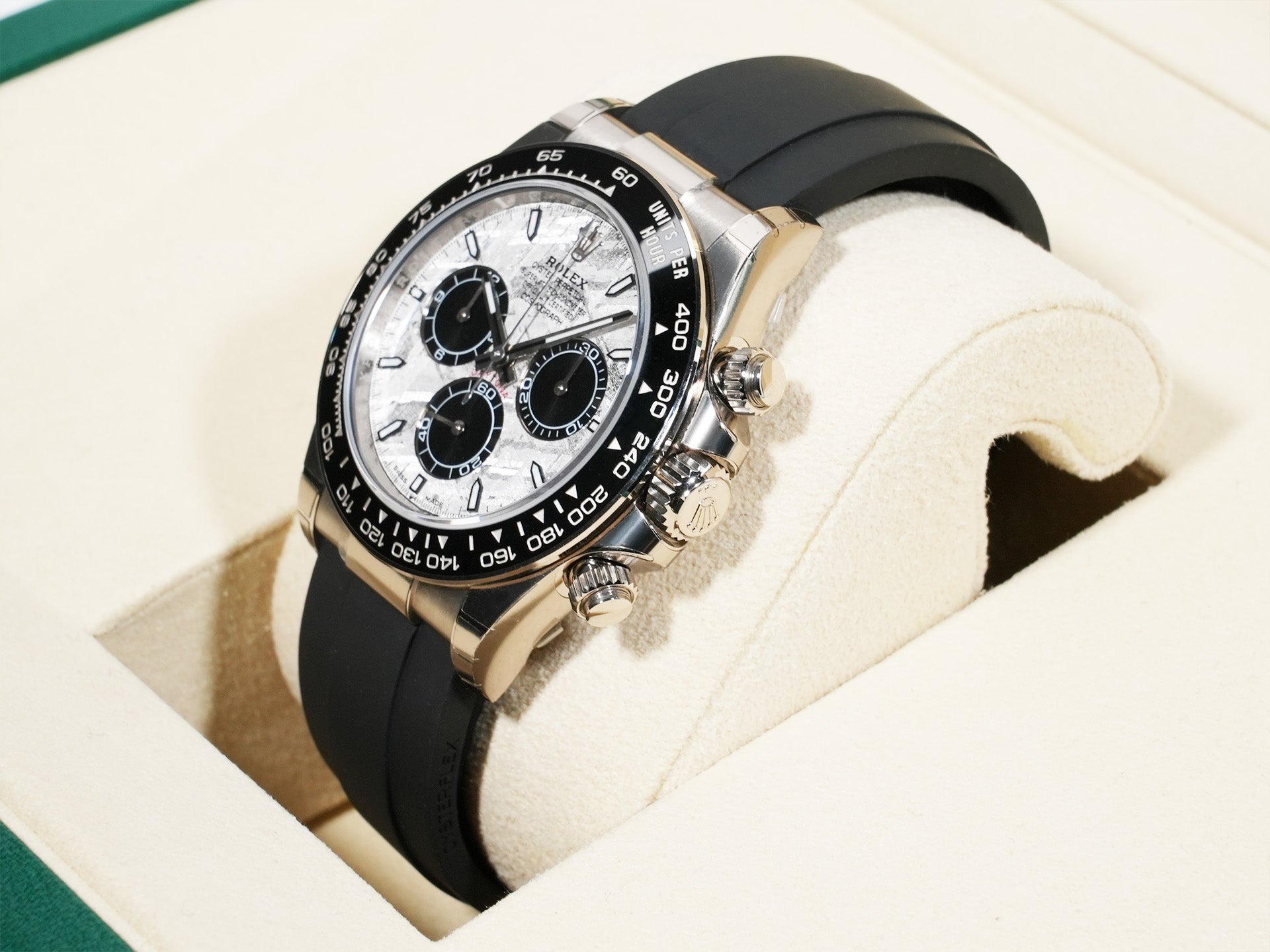 ロレックス デイトナ Ref.126519LN ホワイトゴールド メテオライト文字盤 未使用 7byyjqva