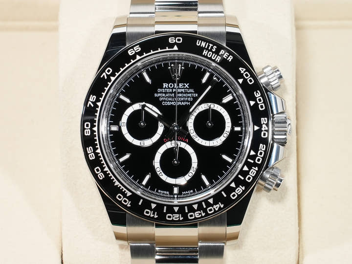 ロレックス デイトナ Ref.126500LN ステンレススチール ブラック文字盤 未使用 uekfttf7