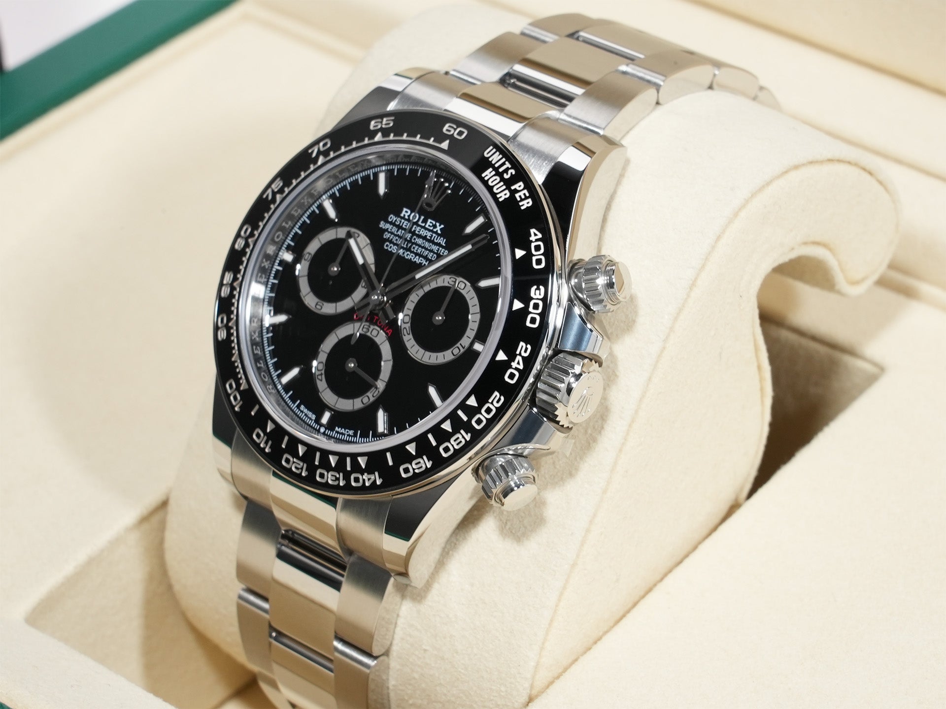 ロレックス デイトナ Ref.126500LN ステンレススチール ブラック文字盤 未使用 uekfttf7