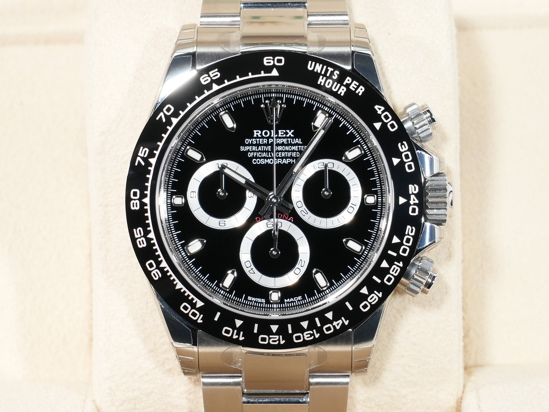 ロレックス デイトナ Ref.116500LN ステンレススチール ブラック文字盤 未使用 njpoqqir