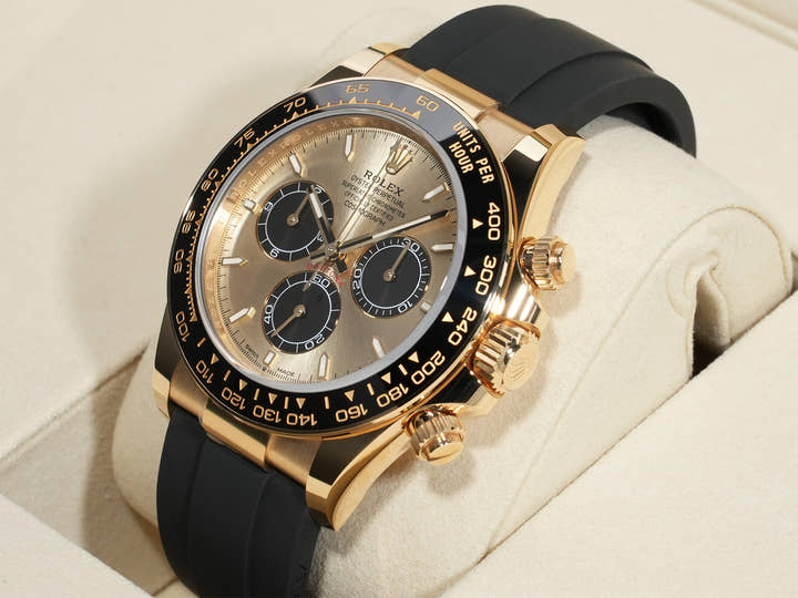 ロレックス デイトナ Ref.126518LN イエローゴールド ゴールデンxブライトブラック文字盤 未使用 d9u4qa8y