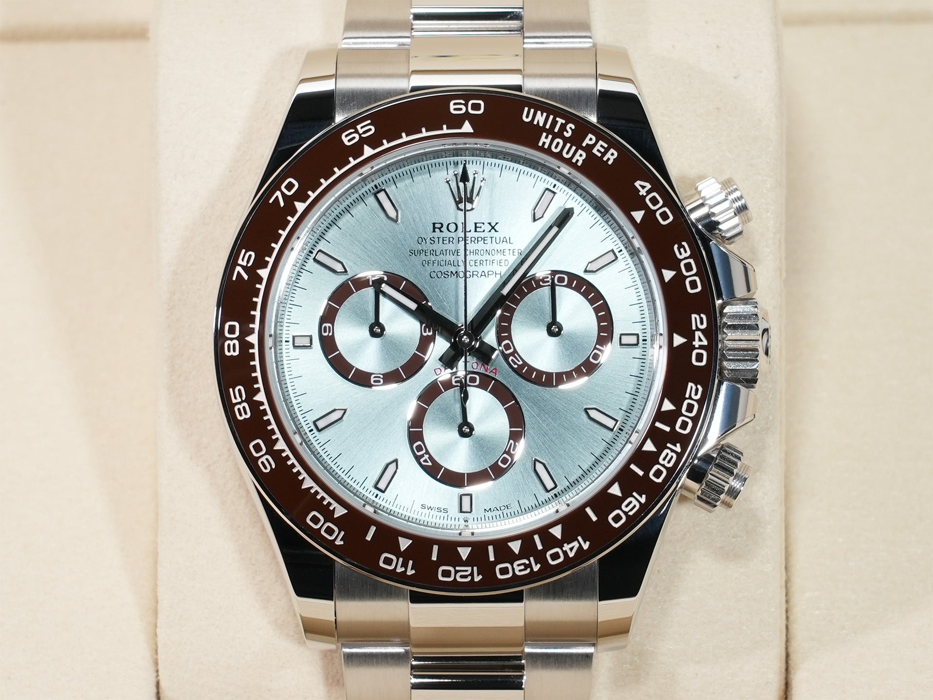 ロレックス デイトナ Ref.126506 プラチナ アイスブルー文字盤 未使用 8kvkj3sa