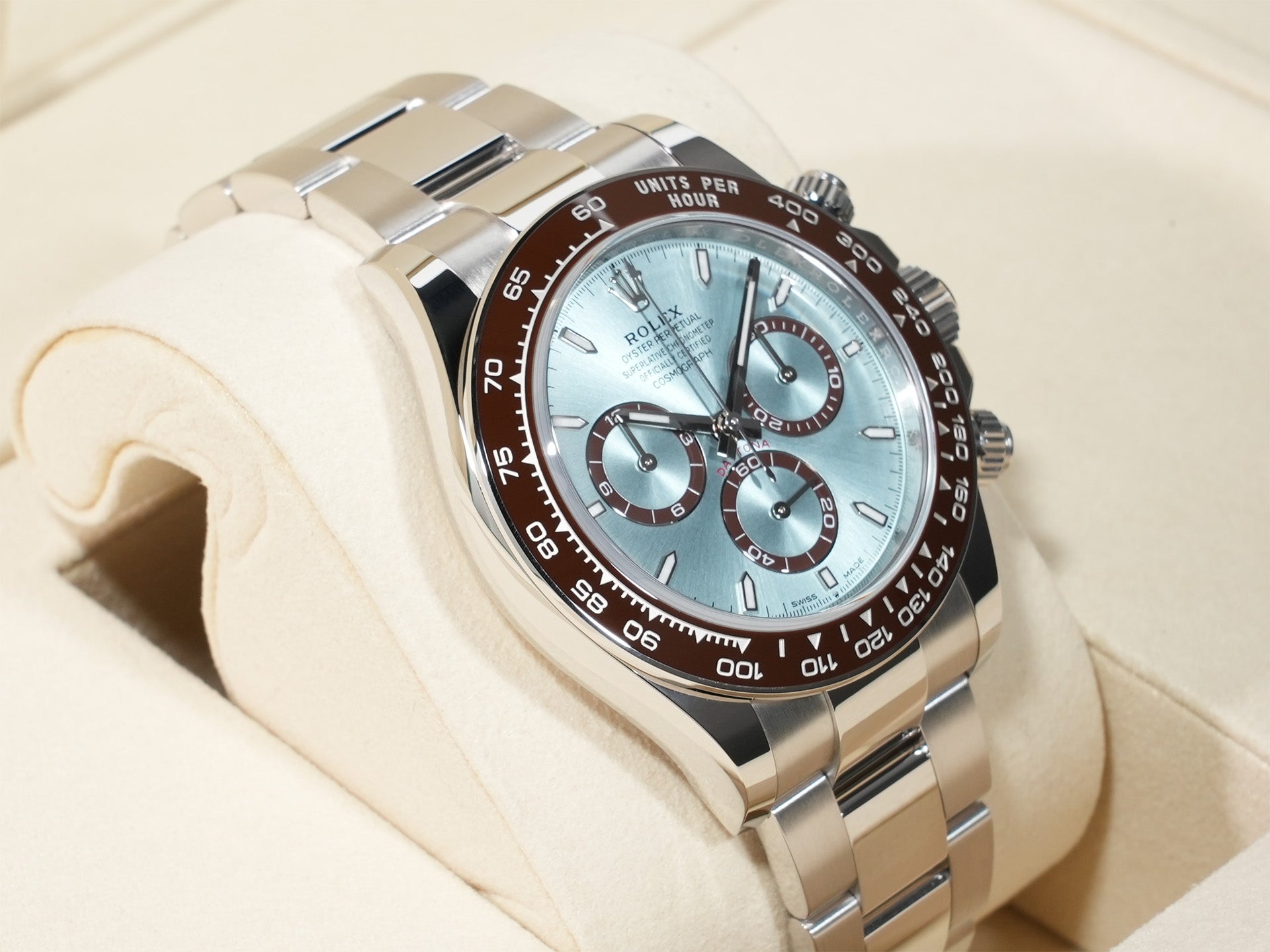 ロレックス デイトナ Ref.126506 プラチナ アイスブルー文字盤 未使用 8kvkj3sa