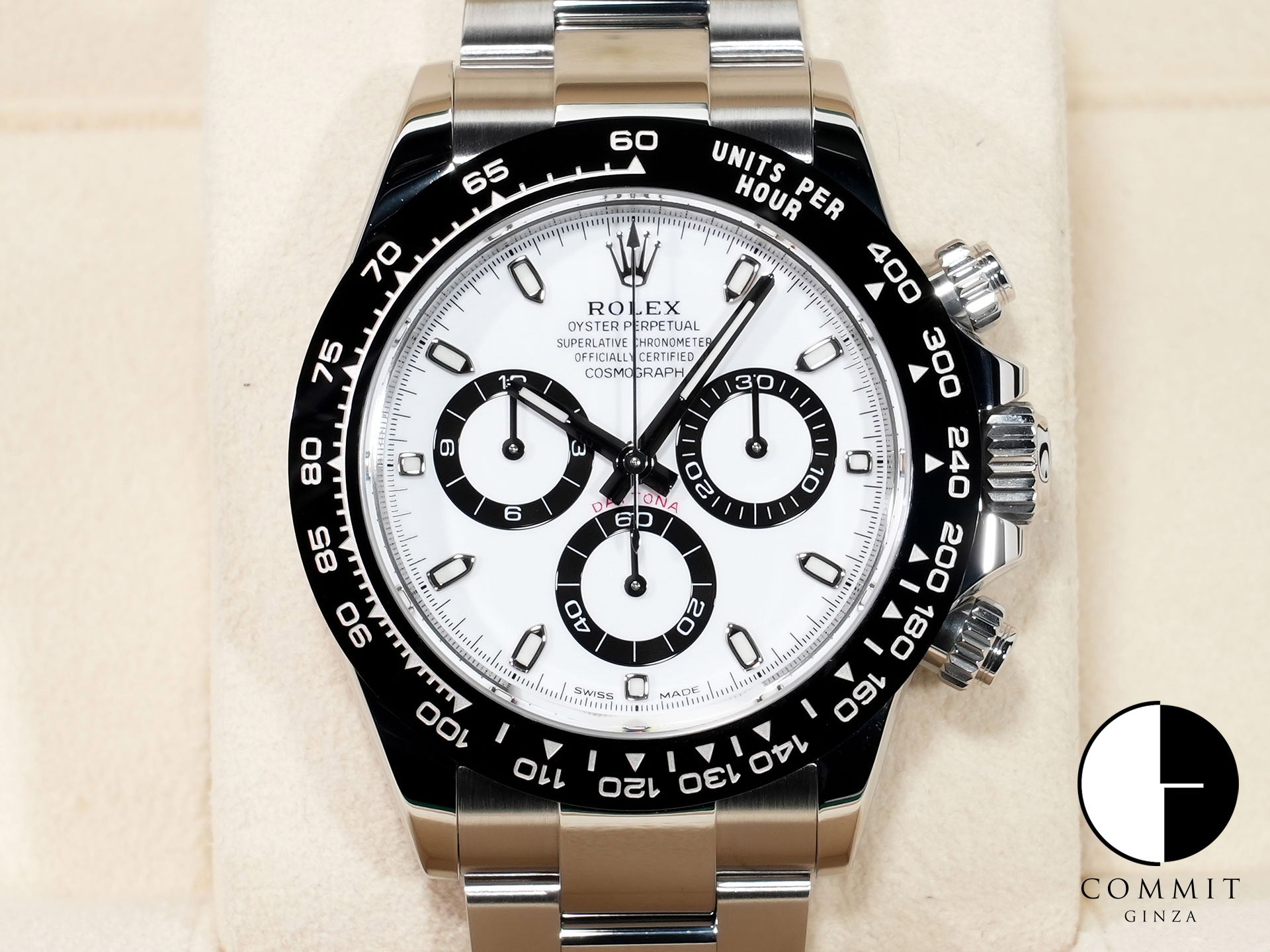ロレックス デイトナ Ref.116500LN ステンレススチール ホワイト文字盤 美中古 se9f9s89
