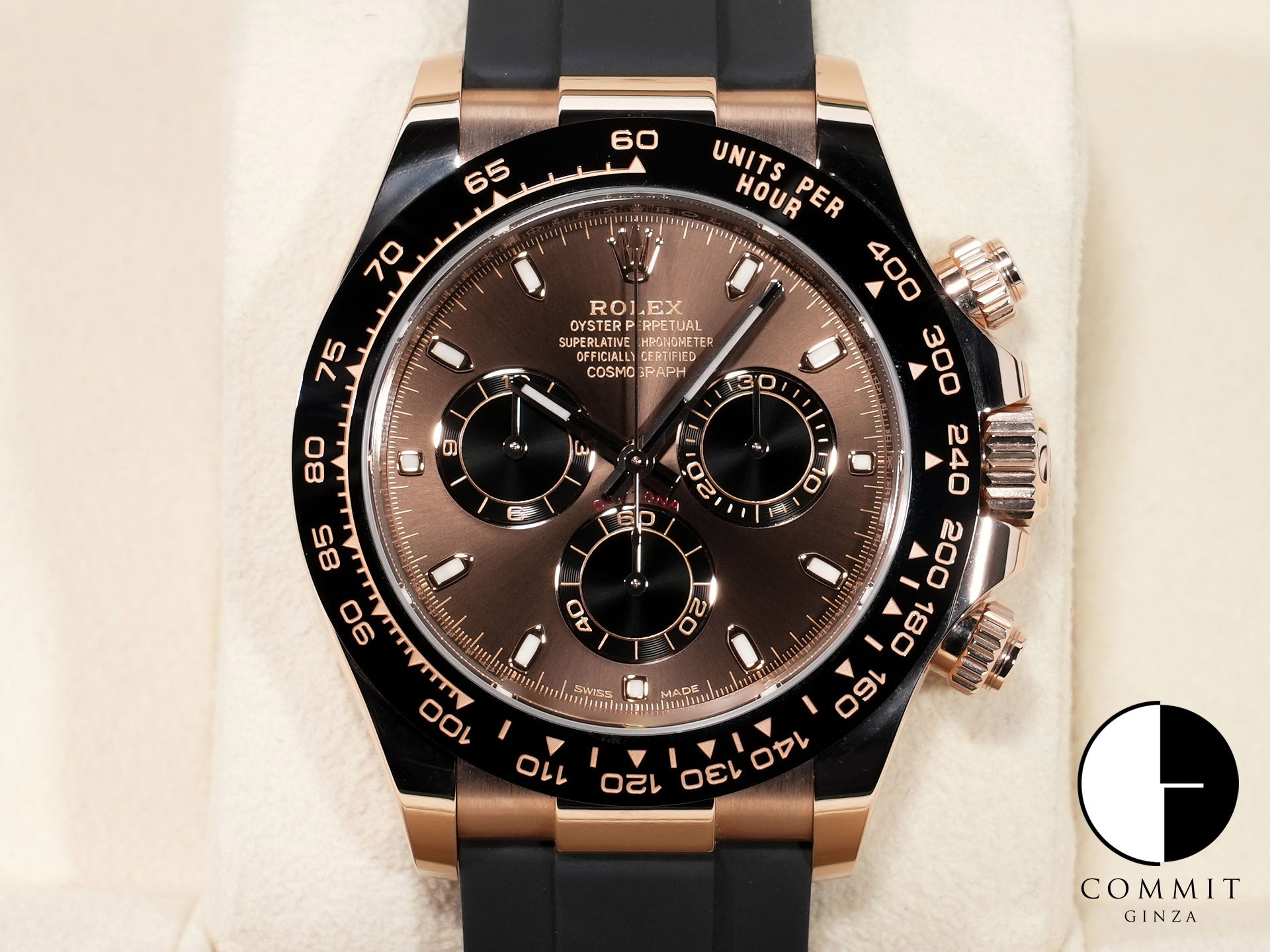 ロレックス デイトナ Ref.116515LN エバーローズゴールド チョコレート/ブラック文字盤 中古 ujvqu5jo