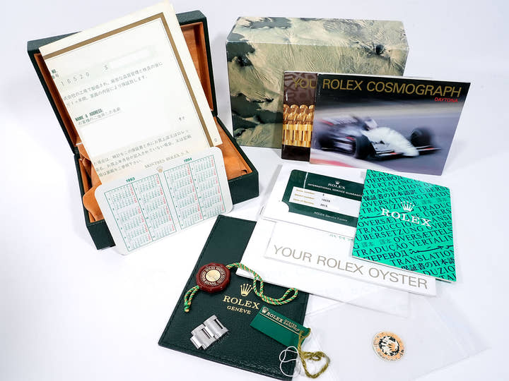 Rolex Daytona El Primero Ref. 16520 Stainless Steel Black Dial Used scx8xmhu