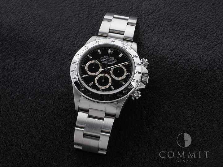 Rolex Daytona El Primero Ref. 16520 Stainless Steel Black Dial Used scx8xmhu