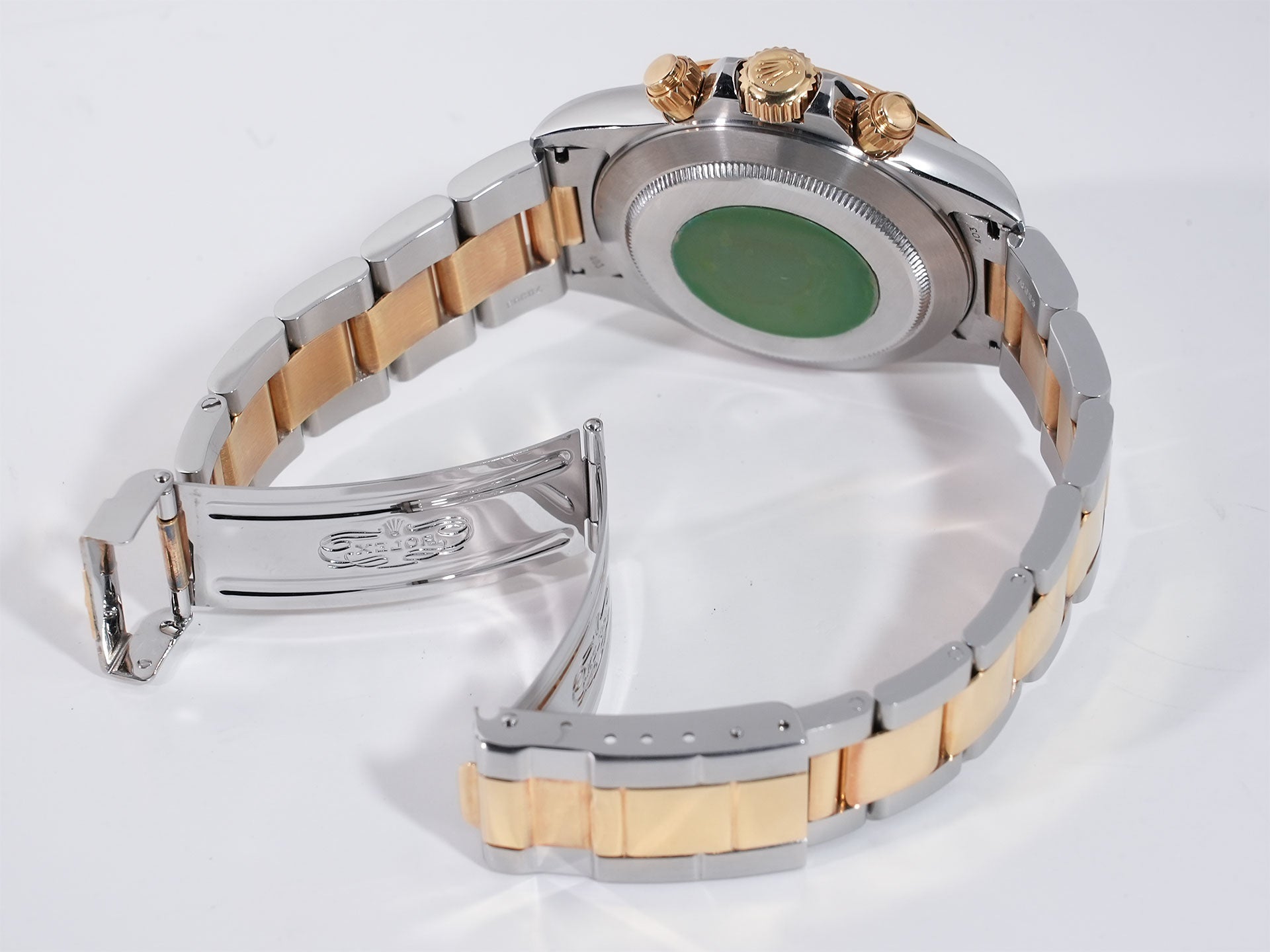 ロレックス デイトナ エルプリメロ Ref.16523G ステンレススチール/イエローゴールド シャンパン×8Pダイヤ文字盤 中古 i4bkyb94