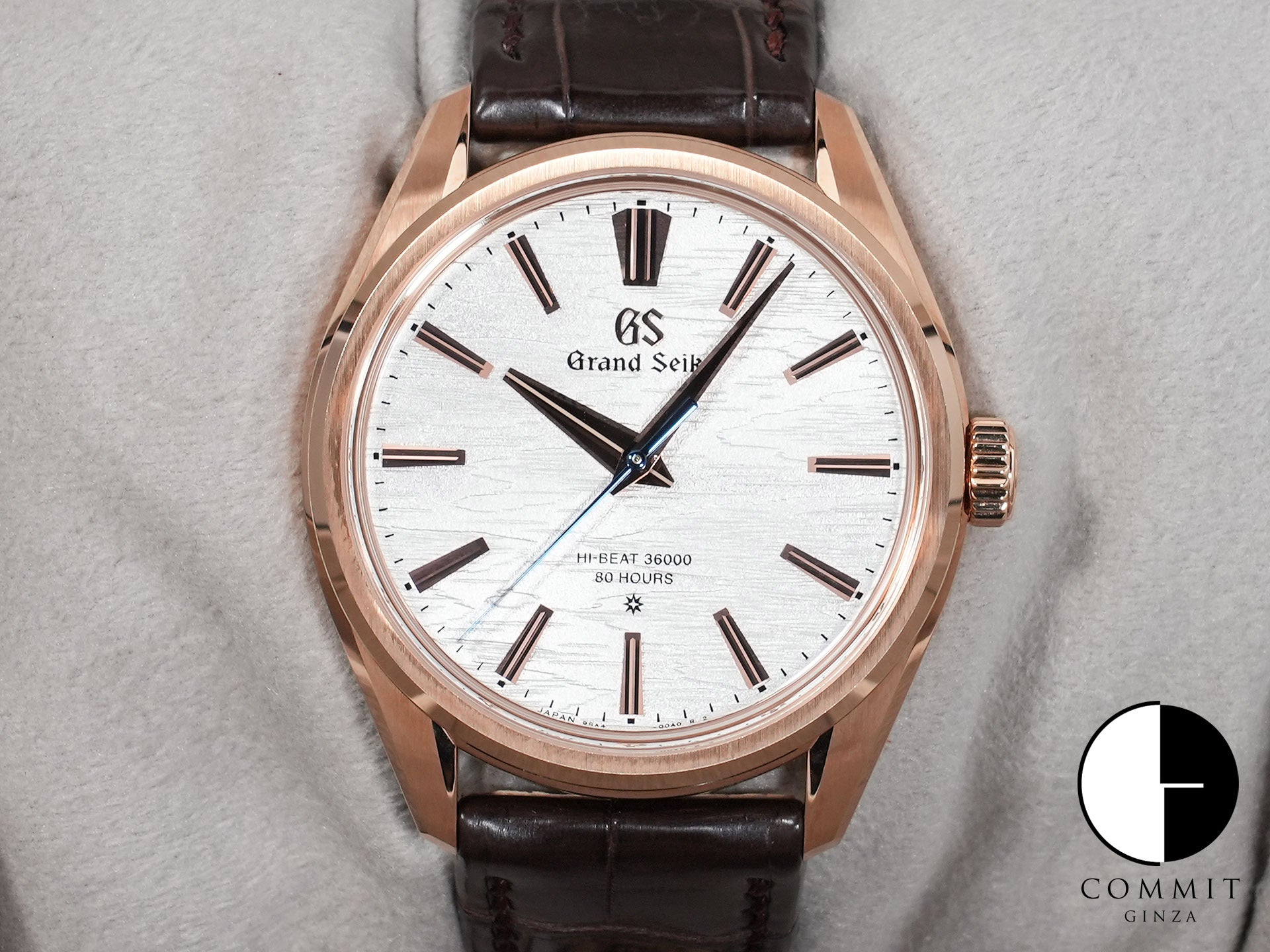 グランドセイコー メカニカルハイビート 36000 80 Hours 限定モデル Ref.SLGW002 ピンクゴールド シルバー文字盤 未使用 r52u3a2y