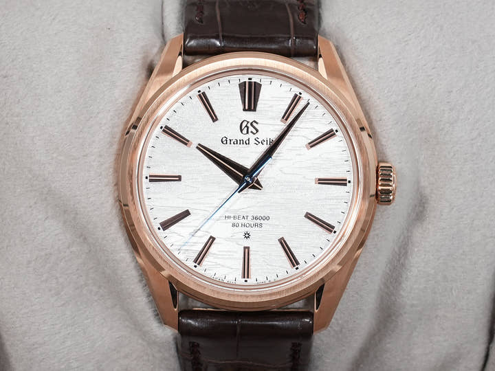 グランドセイコー メカニカルハイビート 36000 80 Hours 限定モデル Ref.SLGW002 ピンクゴールド シルバー文字盤 未使用 r52u3a2y