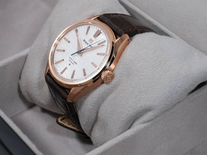 グランドセイコー メカニカルハイビート 36000 80 Hours 限定モデル Ref.SLGW002 ピンクゴールド シルバー文字盤 未使用 r52u3a2y