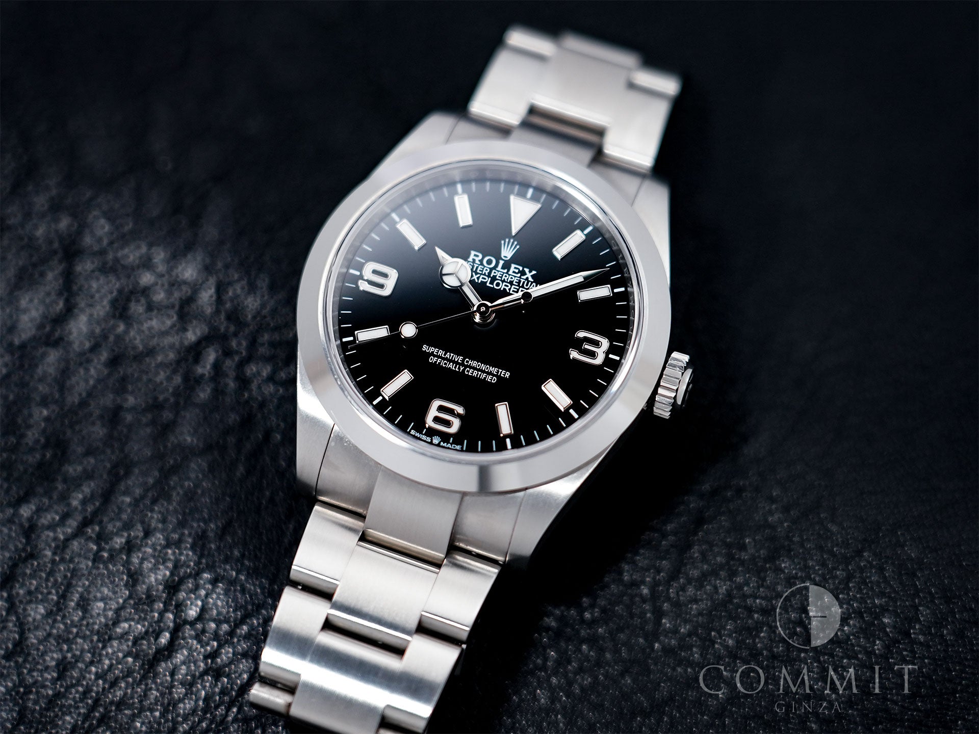 ロレックス エクスプローラー40 Ref.224270 ステンレススチール ブラック文字盤 オイスターブレスレット 中古 avhj2qrx